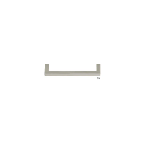 Flat Brushed Nickel Handle (128mm)