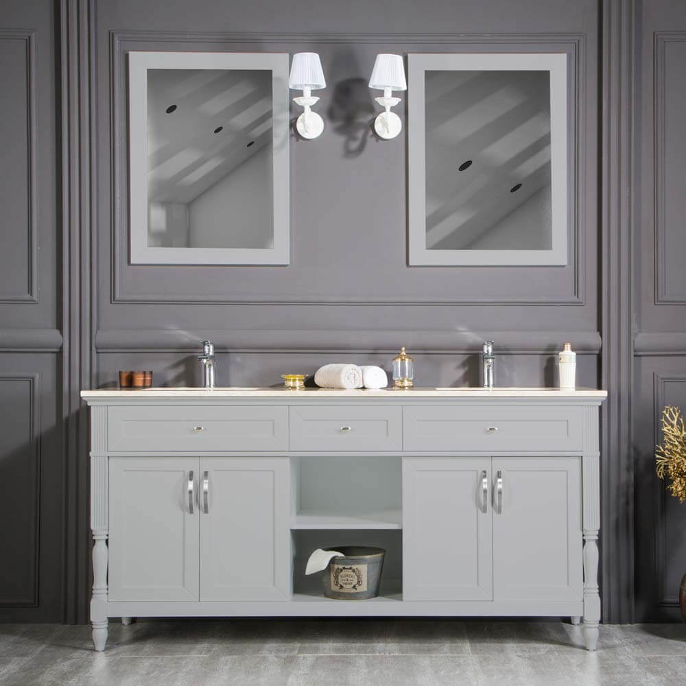 72" Bathroom Double Sink Vanity (Arizona)